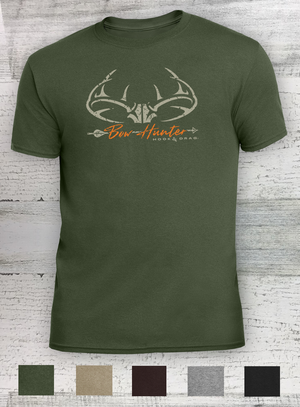 HD Bow Hunter I- Short Sleeve - 50/50 Hunting Shirt - various color and Youth options