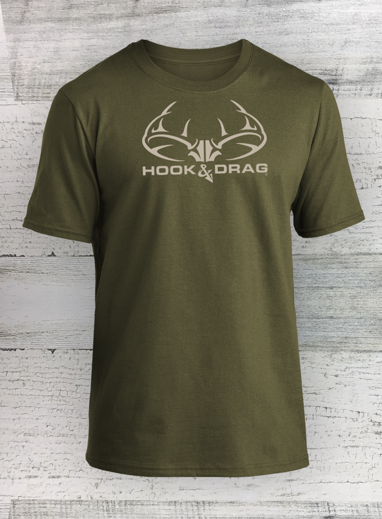 HD Big Buck All American Tee- Made in the USA - Short Sleeve - 100% cotton